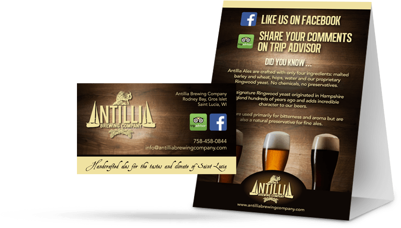 Antillia - Tentcard - Flyer Clipart (988x554), Png Download