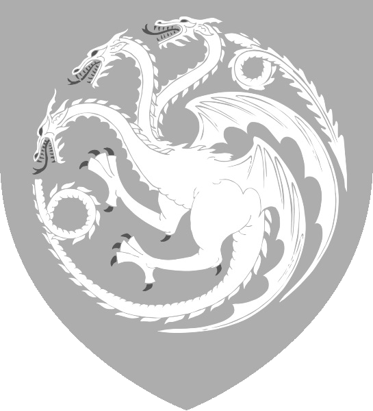 Aegon "jon Snow" Targaryen - House Targaryen Wallpaper Iphone Clipart (545x600), Png Download