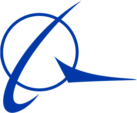 Boeing Logo - Boeing Logo Png Clipart (1000x413), Png Download