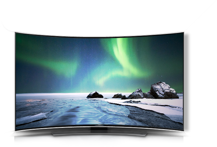 Mount Stand Tv - Best Curved Tv 2018 Clipart (716x486), Png Download