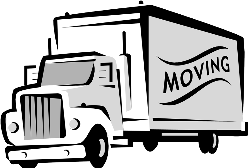 Source - Activerain - Com - Report - Moving Van Png - 3 Movers And Truck Clipart (800x538), Png Download