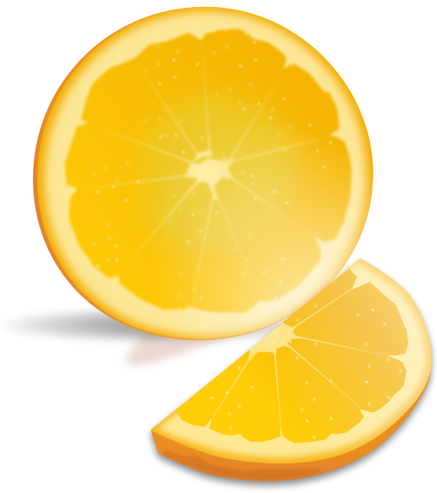 Lemon Fruits Png Transparent Images Clipart Icons Pngriver - Orange Slice Transparent Background (640x800), Png Download