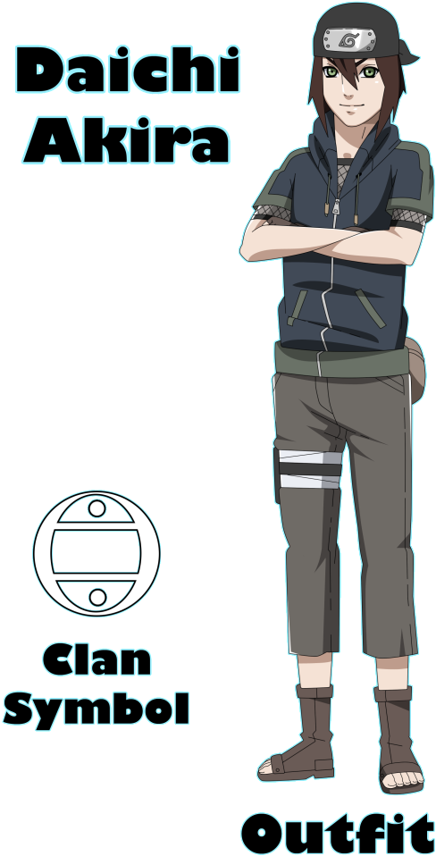 Anime Boy Base Photo - Daichi Naruto Clipart (580x1024), Png Download