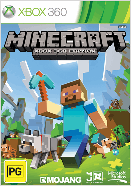Xbox 360 Edition - Minecraft Xbox 360 Clipart (600x600), Png Download