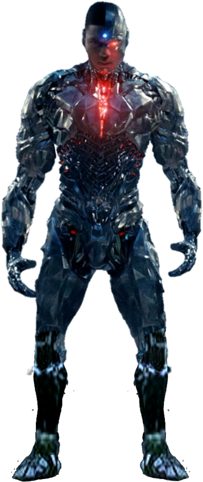 Smallville Justice League Cyborg Clipart (600x971), Png Download