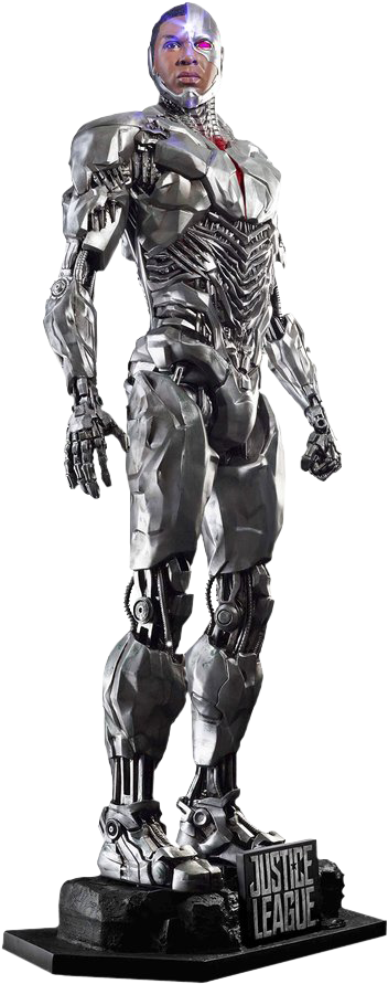 Justice League - Cyborg Clipart (596x1024), Png Download