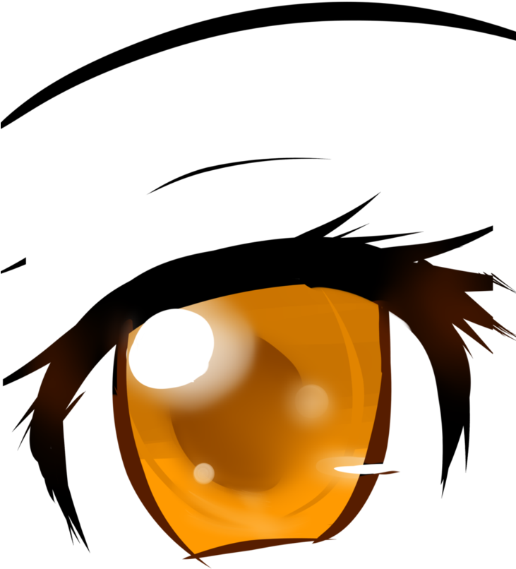 Brown Anime Eyes Search Result Cliparts For Brown Anime - Transparent Anime Brown Eyes - Png Download (730x1095), Png Download