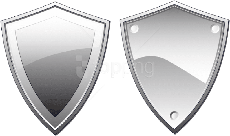 Free Png Silver Shield Png Png Image With Transparent - Shield Clipart (850x638), Png Download