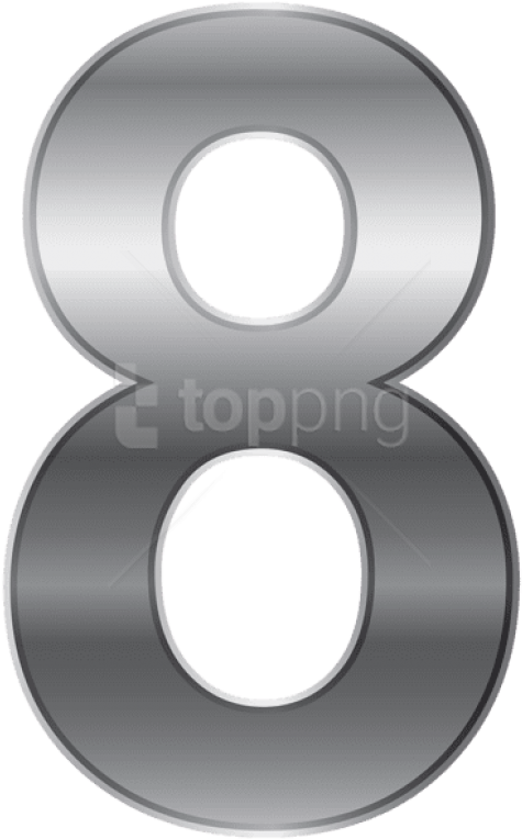 Free Png Download Silver Number Eight Clipart Png Photo - Circle Transparent Png (480x777), Png Download