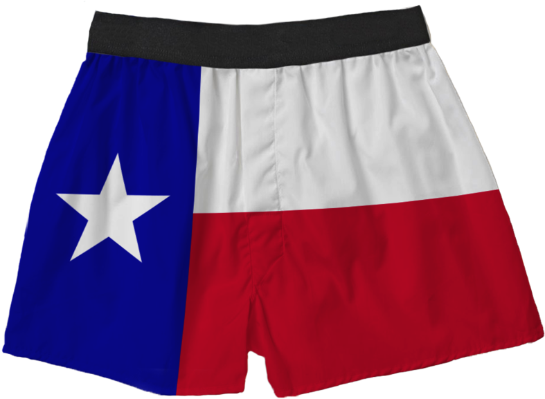 Texas Flag - Board Short Clipart (1024x649), Png Download