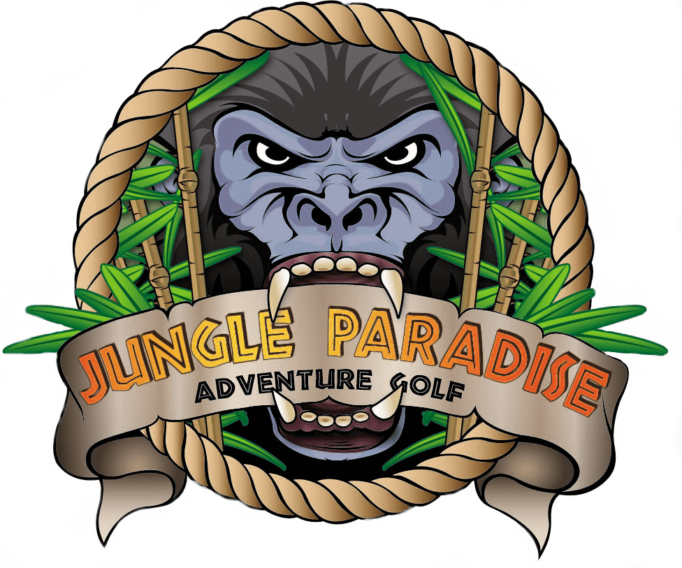 Jungle Paradise - Cartoon Clipart (976x813), Png Download