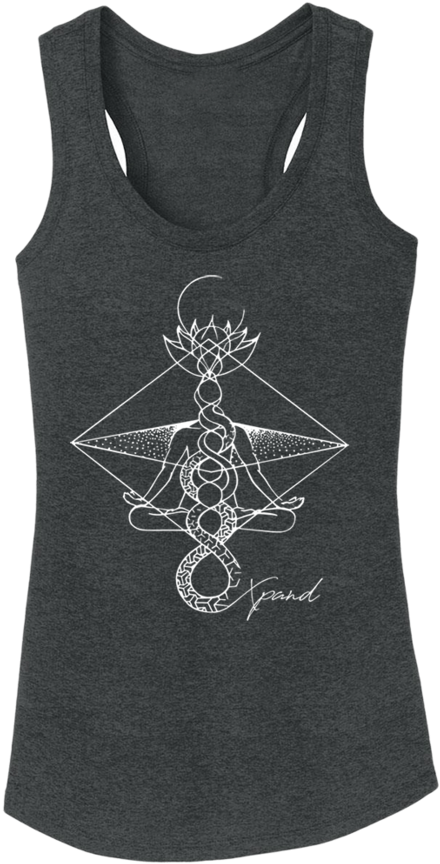 Kundalini Awakening Tank Top Clipart (1000x1043), Png Download