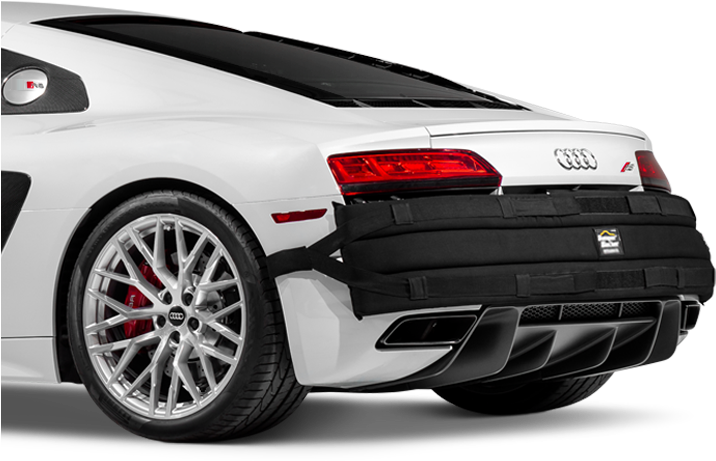 Bumperblocker Rear Bumperblocker - Audi R8 Clipart (722x550), Png Download