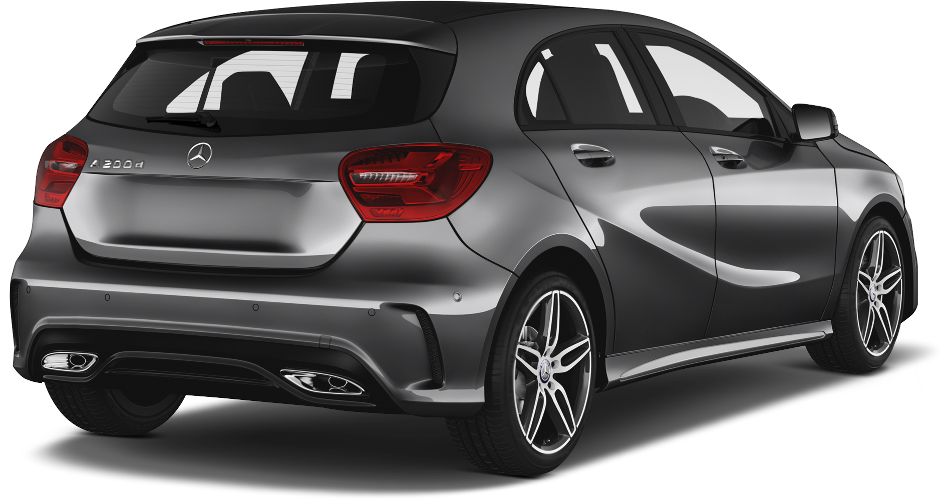 Mercedes Benz A Class Company Car Side Rear View - 2019 Mdx A Spec Clipart (2048x1360), Png Download