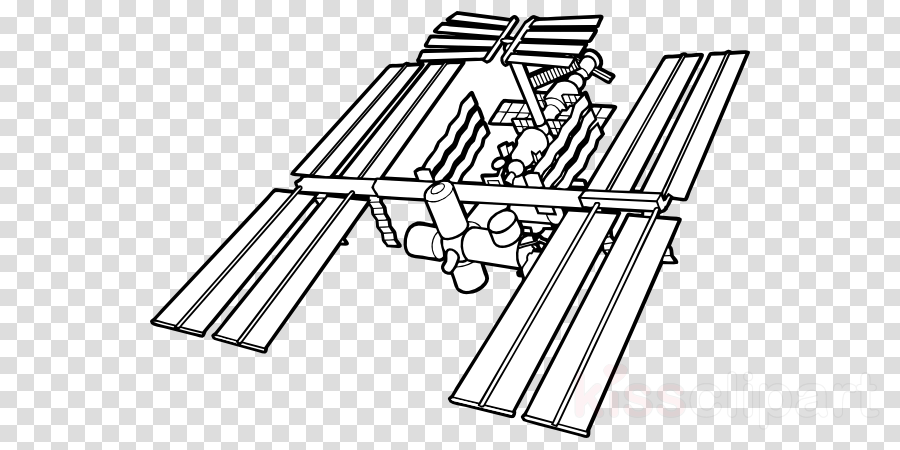 International Space Station Mousepad , Png Download - Arcoiris Unicornio Png Clipart (900x450), Png Download