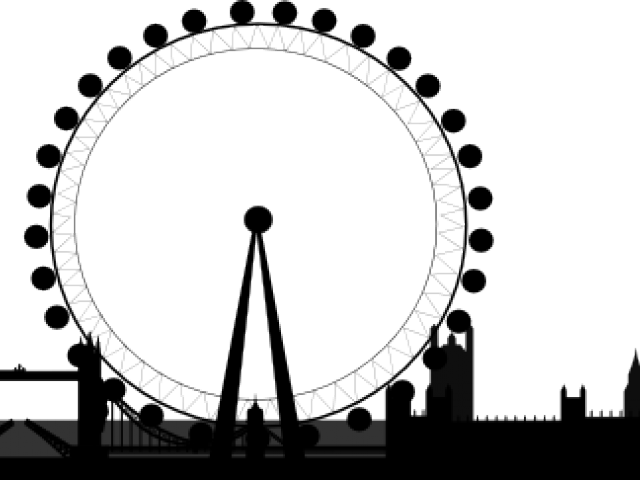 Ferris Wheel Clipart Silhouette - Love Simon Ferris Wheel Quote - Png Download (640x480), Png Download