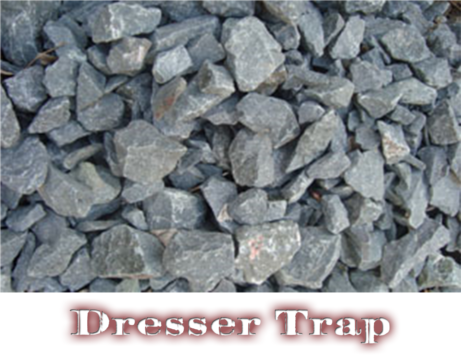 Dresser Trap Label - Gravel Clipart (1489x1147), Png Download