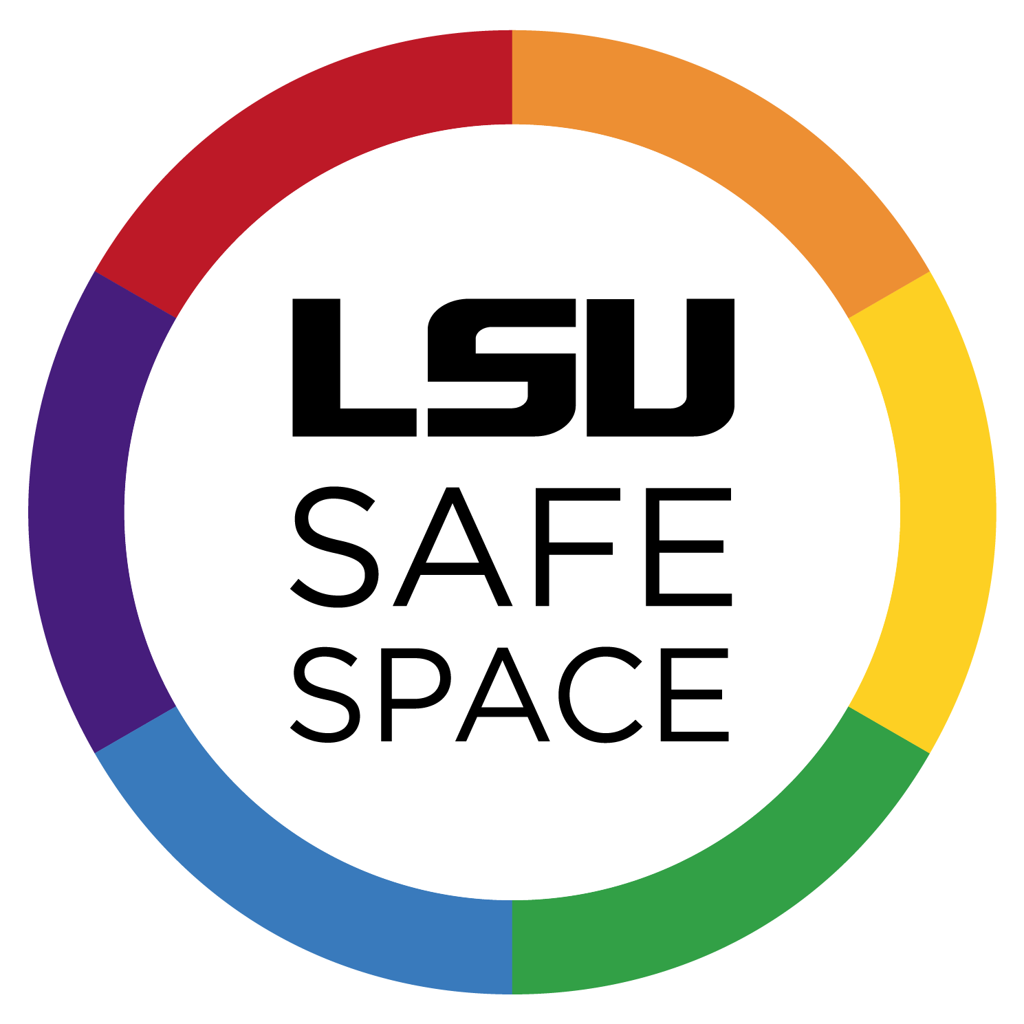 Safe Space Logo - Louisiana State University Clipart (1489x1489), Png Download