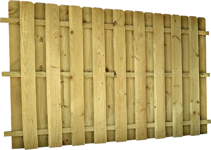 Wood Fence Slab Clipart (842x600), Png Download