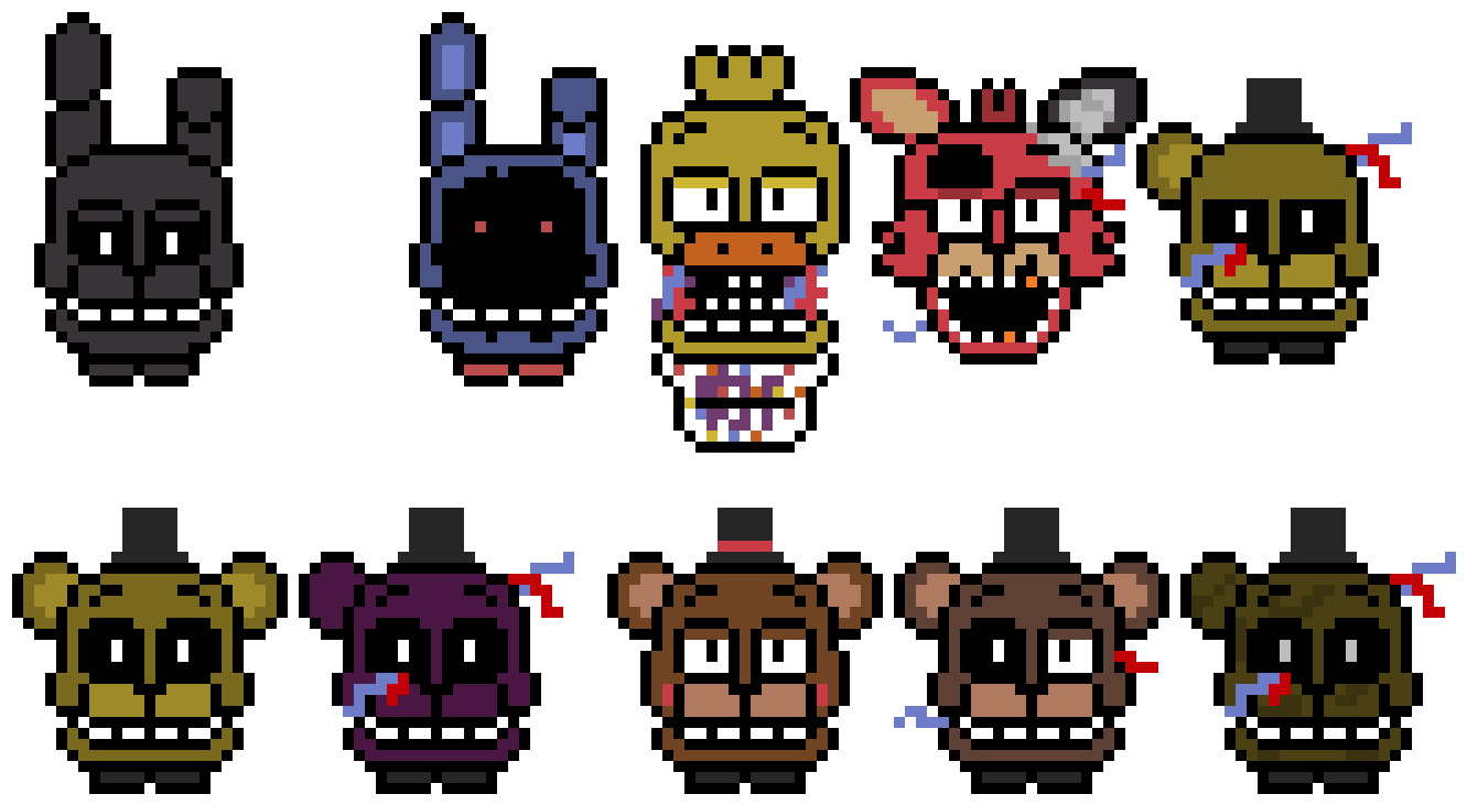 Fnaf Timeline - Cartoon Clipart (1400x740), Png Download