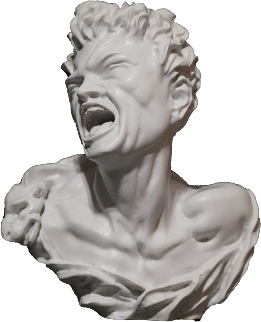 Sculpture - Bust Clipart (1000x1502), Png Download