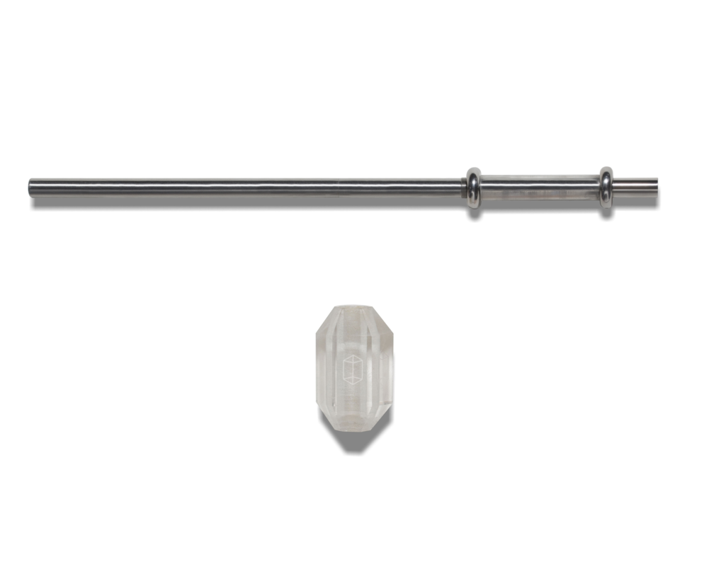 Clear Quartz Glacce Straw - Rifle Clipart (1000x1500), Png Download