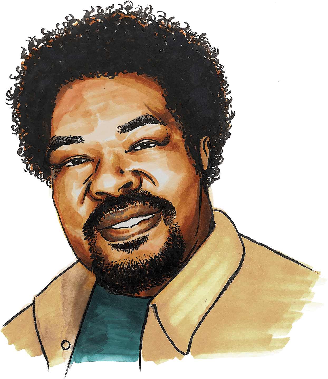 Joe Carter - Illustration Clipart (1500x1500), Png Download