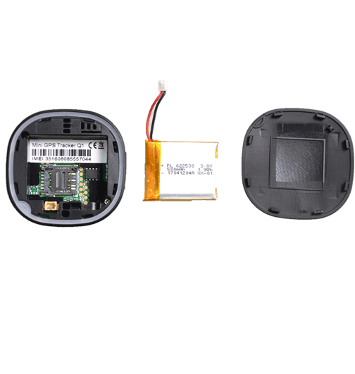 Qbit Gps Tracker Micro Sized Gps Tracker With Live - Qbit Gps Clipart (600x600), Png Download