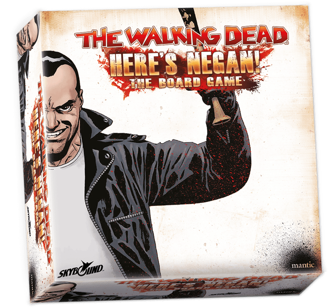 Mantic Games Expand Its The Walking Dead Range With - Here's Negan Board Game Clipart (734x734), Png Download