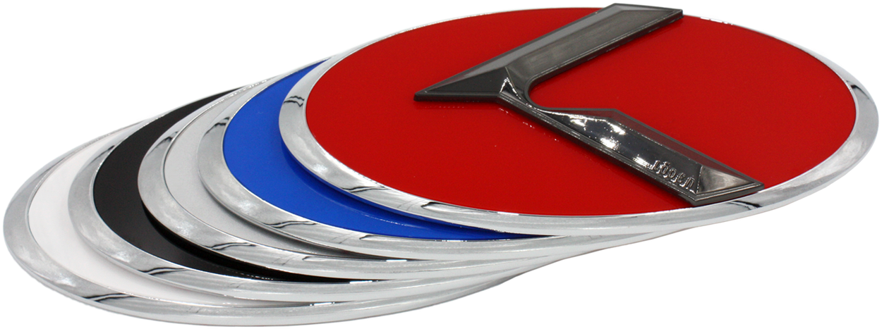 0 K Badges For Kia Models (100 Colors) - Putter Clipart (1280x683), Png Download