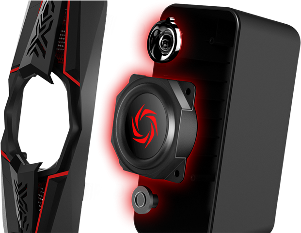 Combined With The Subwoofer, Ballista Trinity Produces - Headphones Clipart (1200x480), Png Download