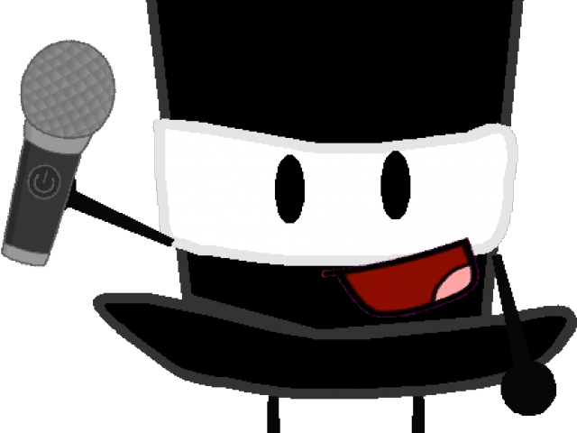 Top Hat Clipart Freddy Fazbear - Cartoon - Png Download (640x480), Png Download