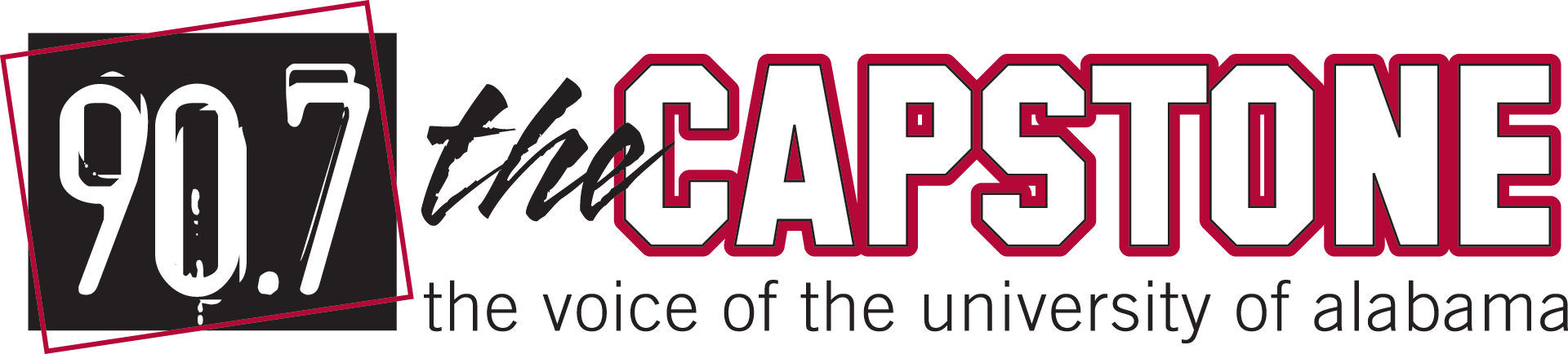 University Of Alabama Logo Png - Wvua Fm Clipart (1920x434), Png Download