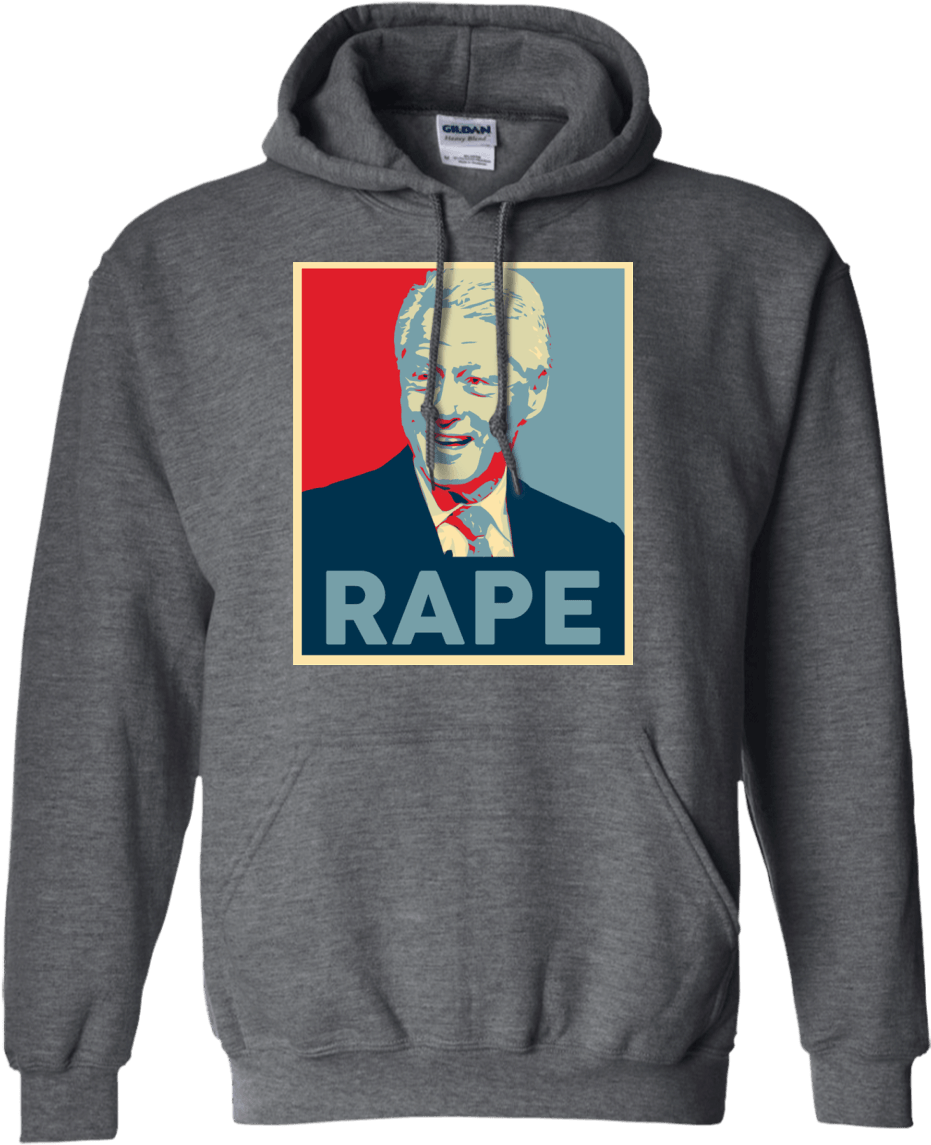 Bill Clinton Sweatshirt - Shirt Clipart (1155x1155), Png Download