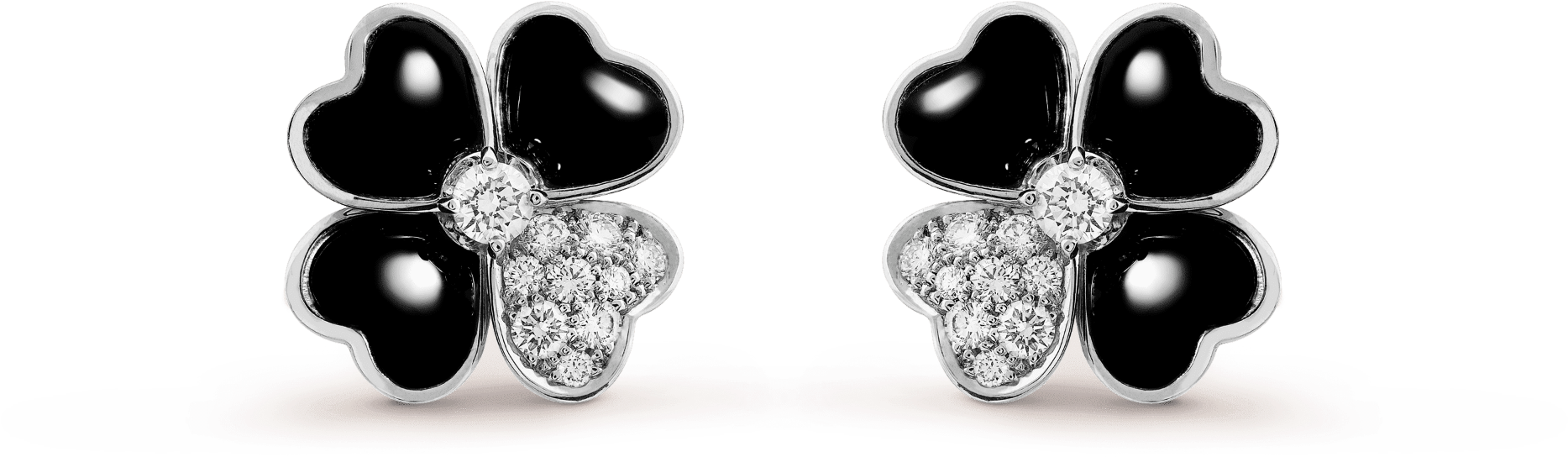 Cosmos Earrings, Small Model - Van Cleef Cosmos Earrings Price Clipart (2000x2000), Png Download