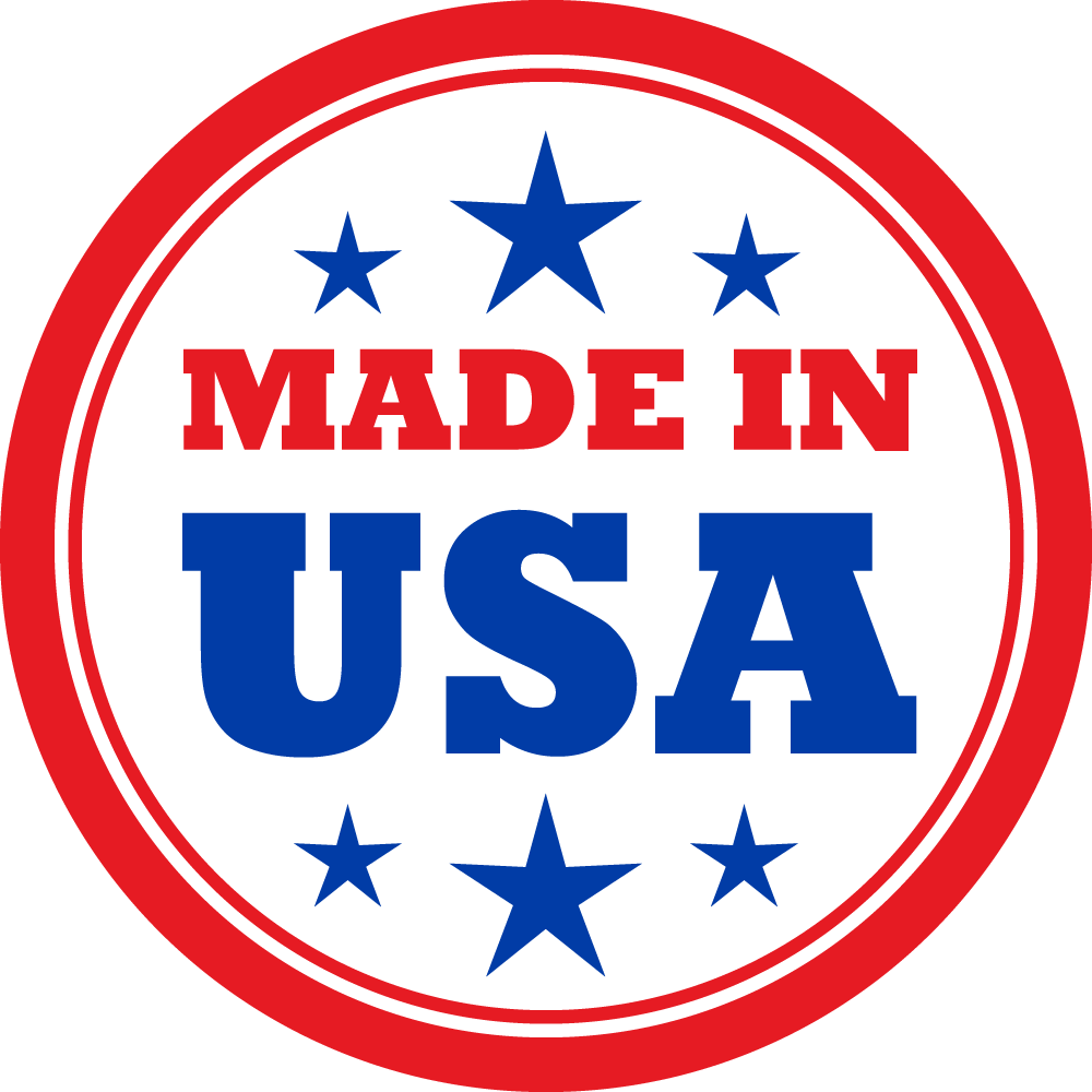 Made In Usa Logos Clipart (1000x1000), Png Download
