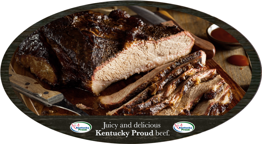 Why Buy Kentucky Proud - Offset Smoker Brisket Clipart (950x534), Png Download