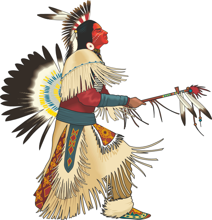 Source - - Native American Clipart - Png Download (715x742), Png Download