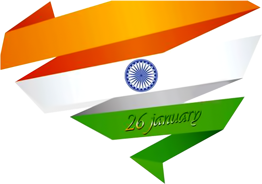 Happy Republic Day Flag Images Hd Wallpapers Photos - Picsart Indian Flag Png Clipart (1600x1200), Png Download