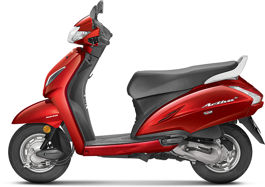 Pearl Spartan Red - Honda Activa 125 Colours Clipart (925x651), Png Download