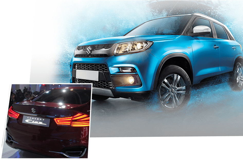 About Us - Vitara Brezza Brochure Pdf Clipart (953x620), Png Download