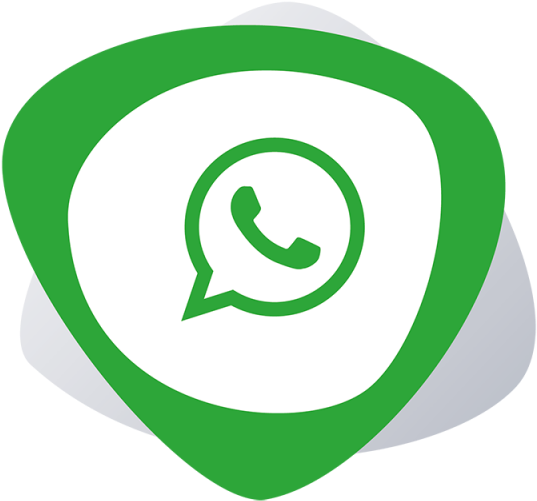 640 X 640 6 - Whatsapp Logo Png Clipart (640x640), Png Download