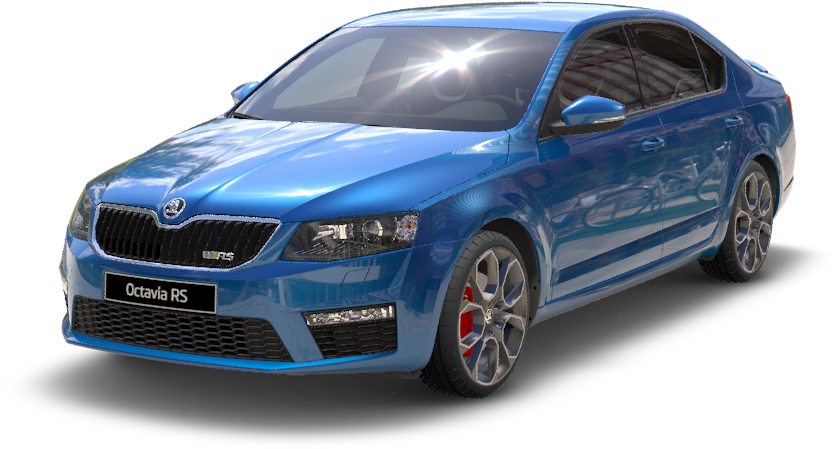 Octavia Rs Xtreme - Skoda Octavia Rs Png Clipart (1200x600), Png Download