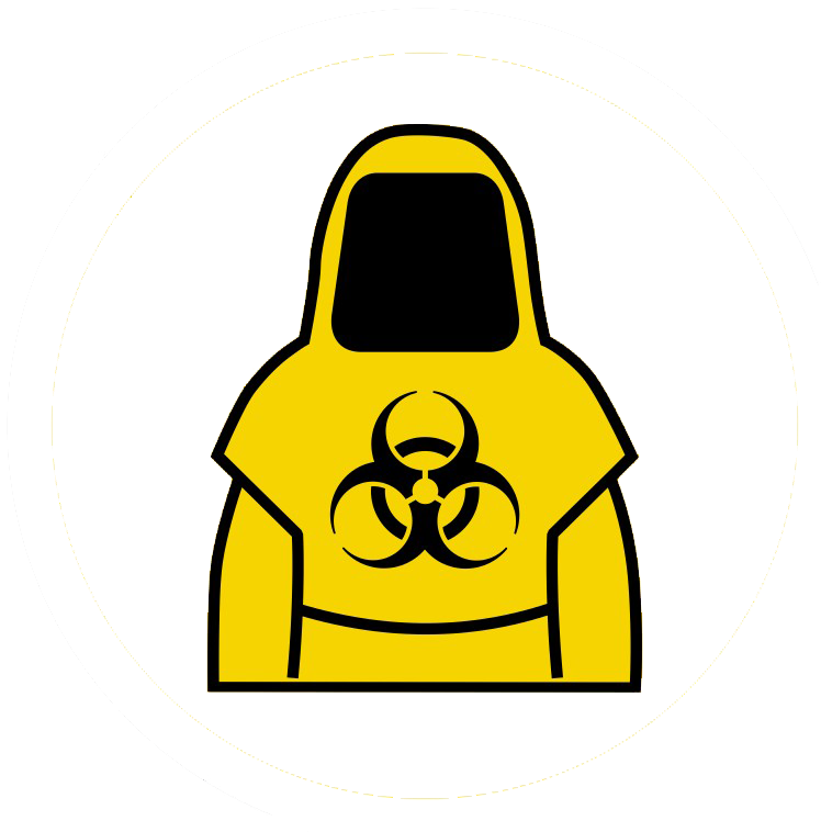 Biohazard Symbol Clipart (800x800), Png Download