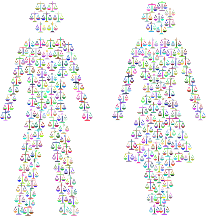 Gender Symbol Social Equality Gender Equality Male Clipart (717x750), Png Download