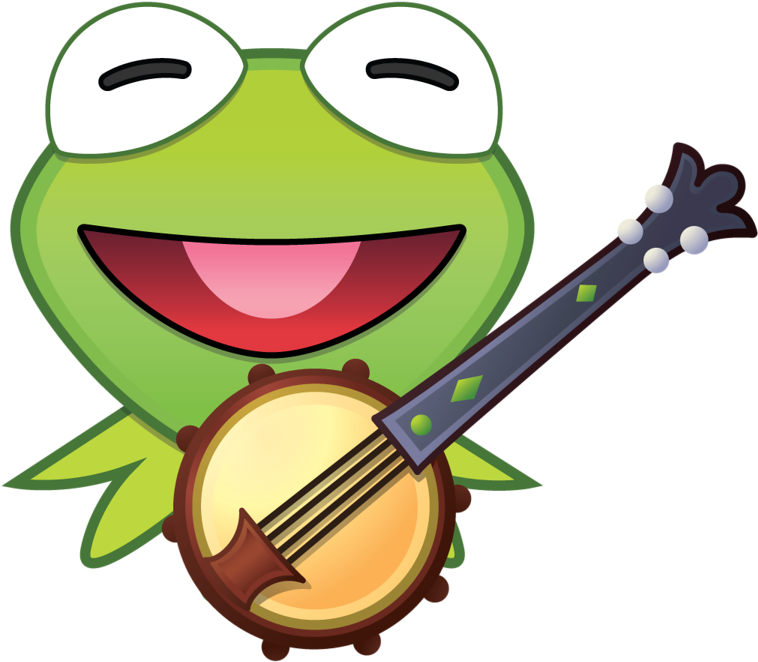 Never Miss A Moment - Disney Emoji Blitz Kermit Clipart (758x662), Png Download