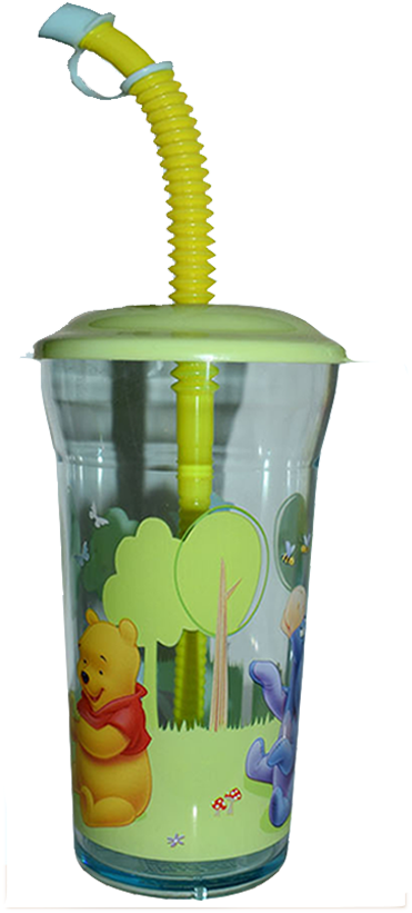 Winnie The Pooh Sets - Drinking Straw Clipart (850x850), Png Download