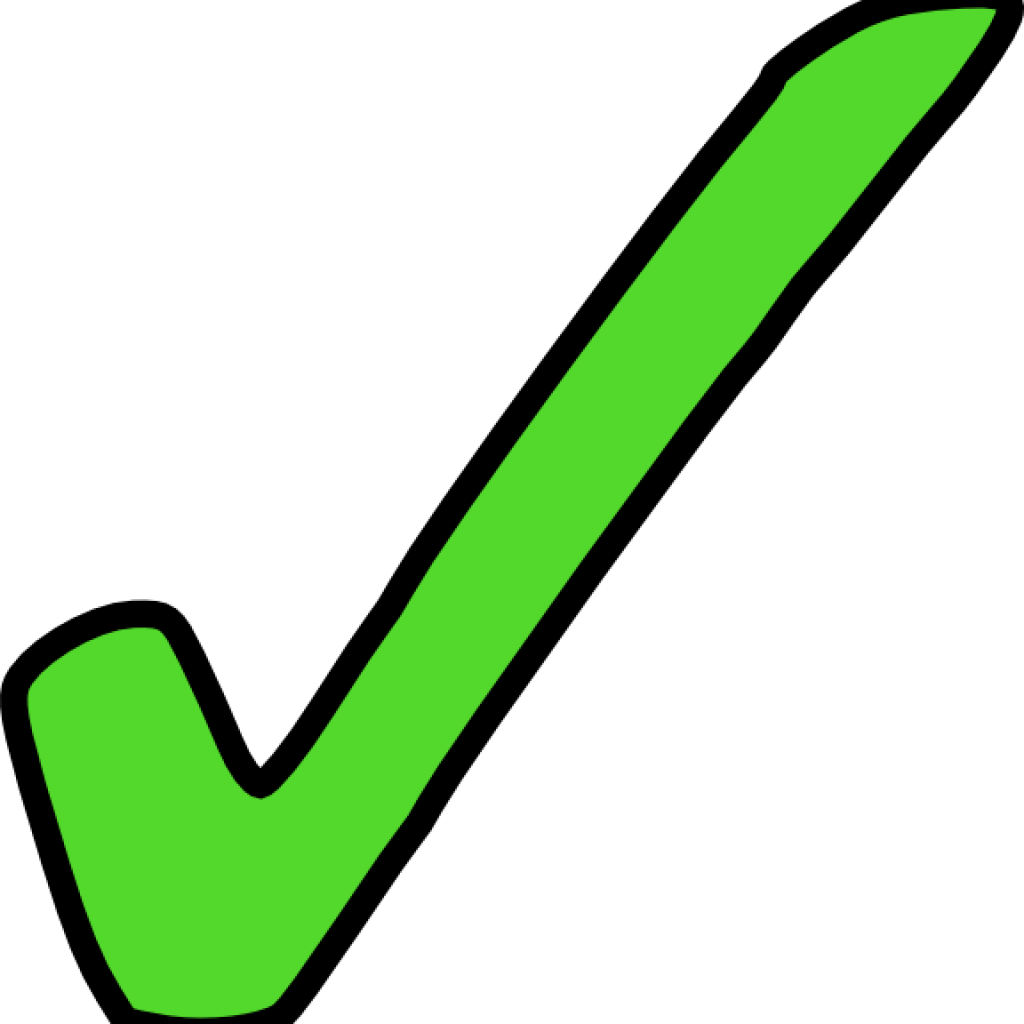 Green Tick Clipart Bright Green Tick Clip Art At Clker - Tick Clipart - Png Download (1024x1024), Png Download