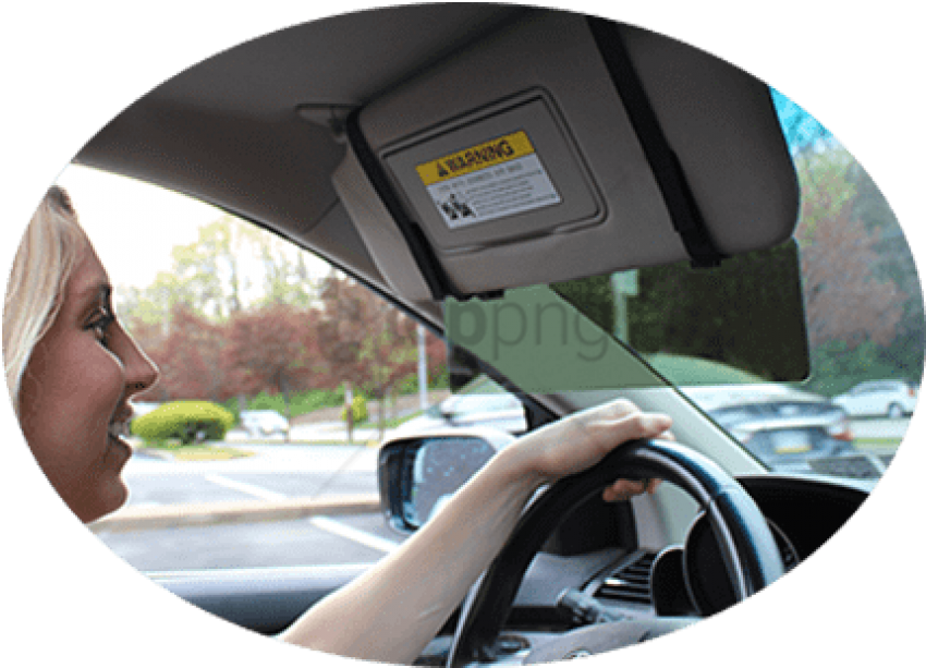 Free Png Download Glare Guard Glare Guard's Gray Polarized - Sun Visor Clipart (850x613), Png Download