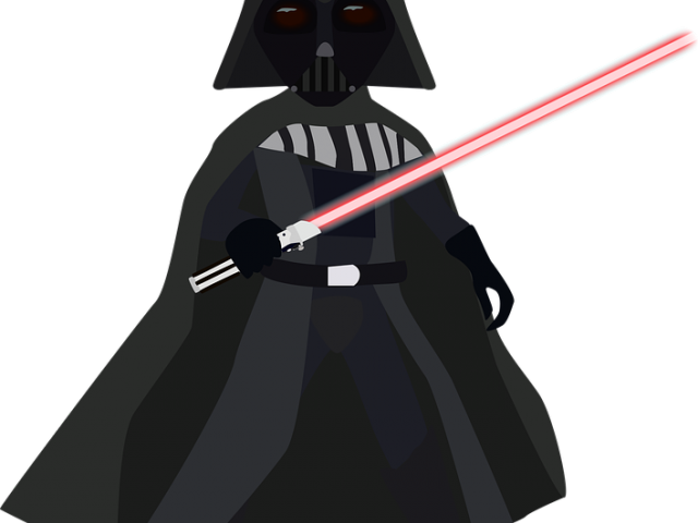 Darth Vader Clipart Christmas Png - Darth Vader Clip Art Transparent Png (640x480), Png Download
